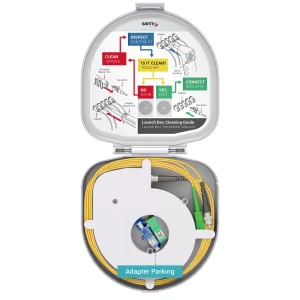 Through Type Fiber Optic OTDR Launch Box | Single Mode G652.D | SC APC/FC UPC | 1000 meters - Thumbnail