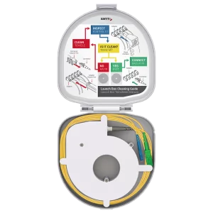 Through Type Fiber Optic OTDR Launch Box | Single Mode G652.D | SC APC/LC UPC | 1000 meters - Thumbnail