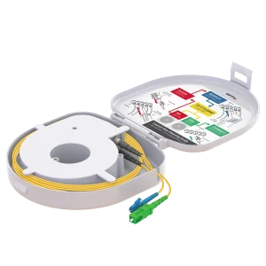 OTDR Launch Fiber Reel Fiber Optic OTDR Launch Cable Box Fiber Spool Launch  Fiber Fiber Ring SC APC/UPC