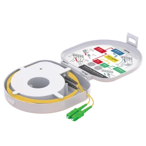 Samm Teknoloji - Through Type Fiber Optic OTDR Launch Box | Single Mode G657.A2 | SC APC/SC APC | 150 meters Samm Teknoloji - Through Type Fiber Optic OTDR Launch Box | Single Mode G657.A2 | SC APC/SC APC | 150 meters