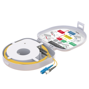 Through Type Fiber Optic OTDR Launch Box | Single Mode G657.A2 | SC UPC/FC UPC | 1000 meters - Thumbnail
