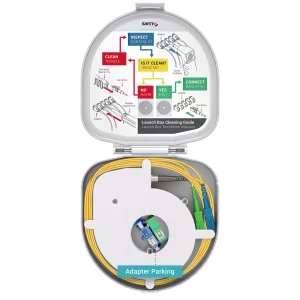 Through Type Fiber Optic OTDR Launch Box | Single Mode G657.A2 | SC UPC/SC APC | 1000 meters - Thumbnail