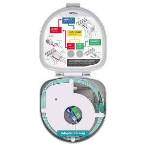 Through Type Fiber Optic OTDR Launch Box | Multi-Mode G651.OM3 | SC UPC/LC UPC | 150 meters - Thumbnail