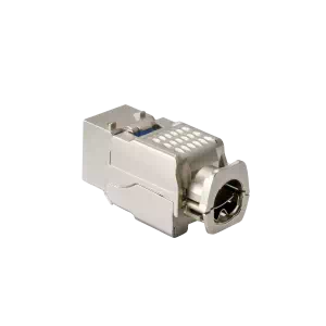 TIA CAT6A Jack to Jack Keystone 90° | Shielded - Thumbnail