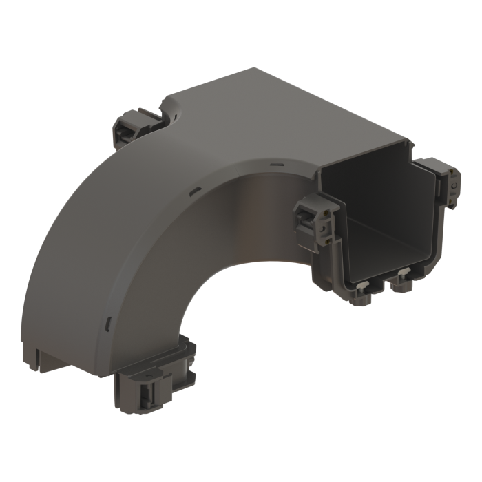 FDS_100mm Vertical Offset Drop (Body + Cover) FDS_100mm Vertical Offset Drop (Body + Cover)