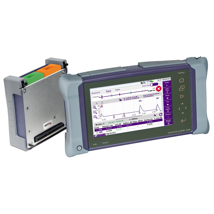 MTS-4000 OTDR + 4146 Quad Module (Single Mode + Multi Mode) MTS-4000 OTDR + 4146 Quad Module (Single Mode + Multi Mode)